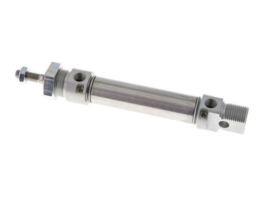ISO 6432 Round Double Acting Cylinder 20-50mm - Magnetic - Damping