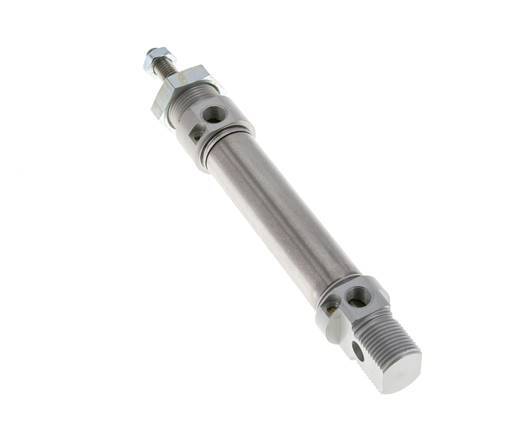 ISO 6432 Round Double Acting Cylinder 20-50mm - Magnetic - Damping
