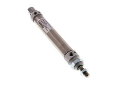 ISO 6432 Round Double Acting Cylinder 25-100mm - Magnetic - Damping