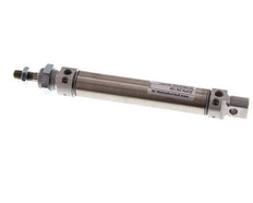 ISO 6432 Round Double Acting Cylinder 25-100mm - Magnetic - Damping