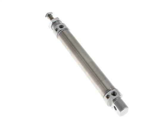 ISO 6432 Round Double Acting Cylinder 25-125mm - Magnetic - Damping