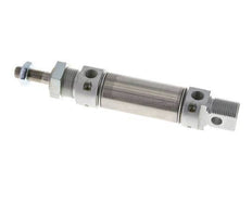 ISO 6432 Round Double Acting Cylinder 25-25mm - Magnetic - Damping
