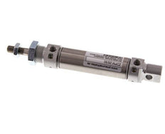 ISO 6432 Round Double Acting Cylinder 25-50mm - Magnetic - Damping