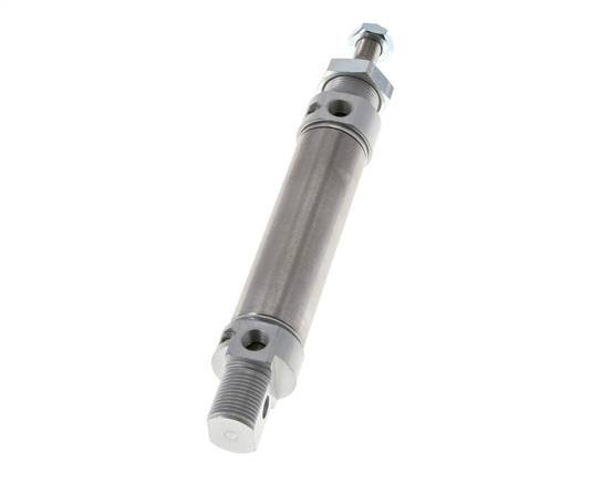 ISO 6432 Round Double Acting Cylinder 25-60mm - Magnetic - Damping