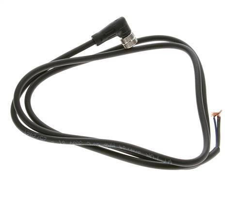 Connection Line Connector M8 1m