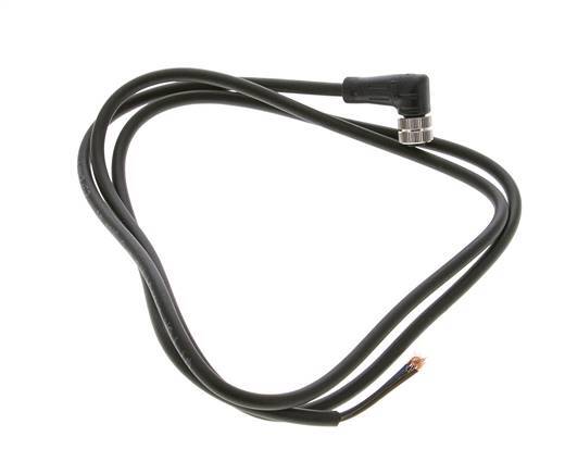 Connection Line Connector M8 1m