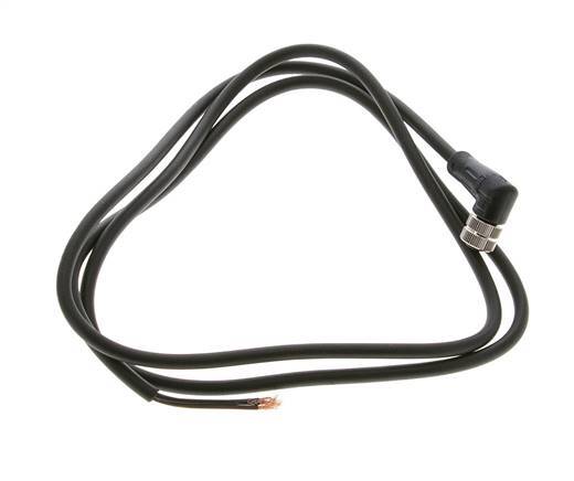 Connection Line Connector M8 1m