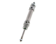 ISO 6432 Round Double Acting Cylinder 20-40mm - Magnetic - Damping - Male Threaded - Double Rod