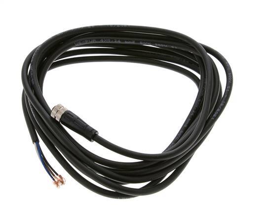 Connection Line Connector M8 3m