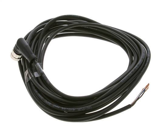 Connection Line Connector M12 5m