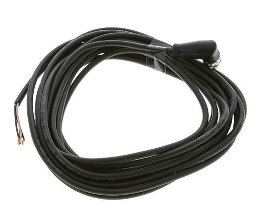 Connection Line Connector M12 5m