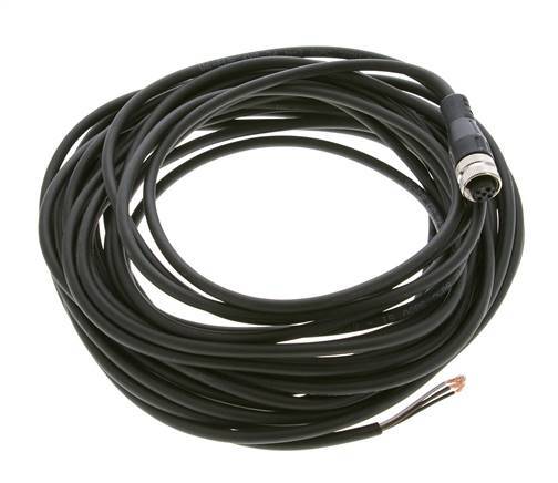 Connection Line Connector M12 10m