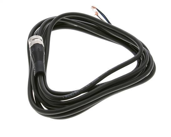 Connection Line Connector M12 3m