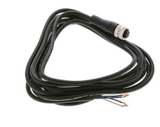 Connection Line Connector M12 3m