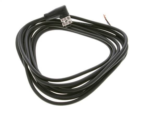 Connection Line Connector M12 3m