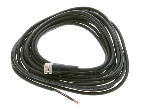 Connection Line Connector M12 5m
