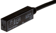 Position Sensor 2-Wire 3m 10-70 V DC/10-48 V AC Mounting kit