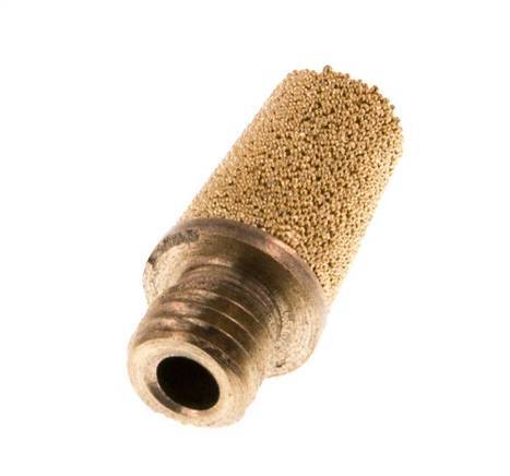 M7 Sintered Bronze Pneumatic Muffler Screw Slot [5 Pieces]