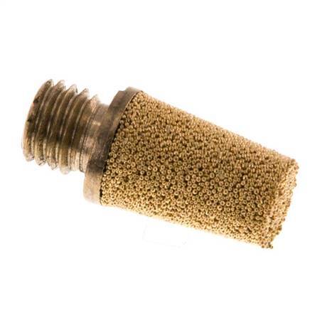 Pneumatic Muffler Sintered Bronze M5 [5 Pieces]