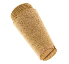 G3/4'' Sintered Bronze Pneumatic Muffler Screw Slot