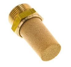 G1'' Sintered Bronze Pneumatic Muffler Brass Connection