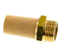 G1'' Sintered Bronze Pneumatic Muffler Brass Connection