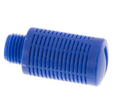 G1/4'' Plastic Pneumatic Muffler Self-Cleaning Granulate Filling [5 Pieces]