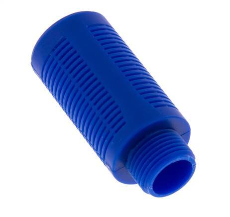 G3/8'' Plastic Pneumatic Muffler Self-Cleaning Granulate Filling [2 Pieces]