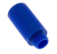 G3/8'' Plastic Pneumatic Muffler Self-Cleaning Granulate Filling [2 Pieces]
