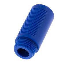 G1/2'' Plastic Pneumatic Muffler Self-Cleaning Granulate Filling [2 Pieces]