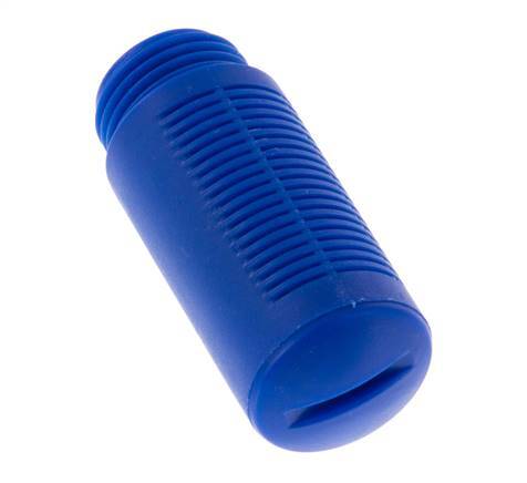 G1/2'' Plastic Pneumatic Muffler Self-Cleaning Granulate Filling [2 Pieces]