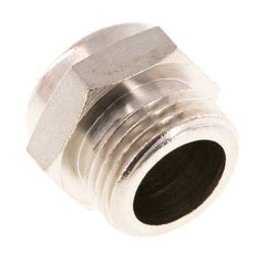 G3/8'' Nickel-Plated Brass Compact Pneumatic Muffler 1.4301 Wire Mesh [2 Pieces]