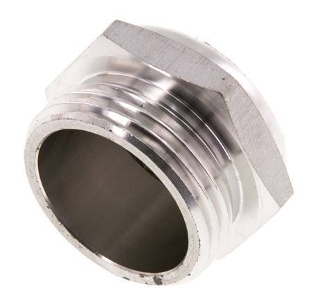 G1'' Stainless Steel Compact Pneumatic Muffler 1.4301 Wire Mesh