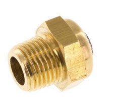 NPT 1/8'' Brass Compact Pneumatic Muffler 1.4301 Wire Mesh [5 Pieces]