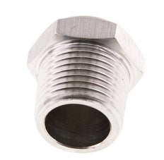 NPT 1/2'' Stainless Steel Compact Pneumatic Muffler 1.4301 Wire Mesh