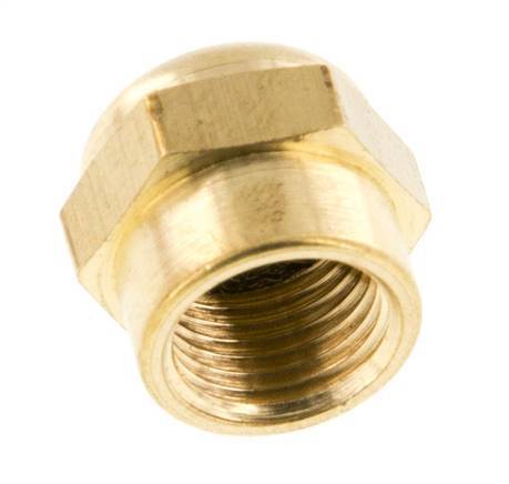 G1/8'' Female Threaded Brass Compact Pneumatic Muffler [2 Pieces]