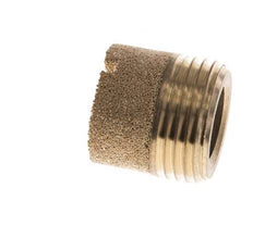 G3/8'' Sintered Bronze Compact Cylindrical Pneumatic Muffler [2 Pieces]