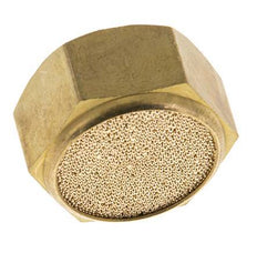 G1/2'' Sintered Bronze Compact Female Threaded Pneumatic Muffler