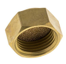 G1/2'' Sintered Bronze Compact Female Threaded Pneumatic Muffler