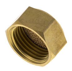 G1/2'' Sintered Bronze Compact Female Threaded Pneumatic Muffler