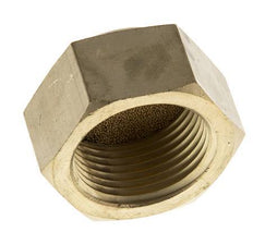 G1'' Sintered Bronze Compact Female Threaded Pneumatic Muffler