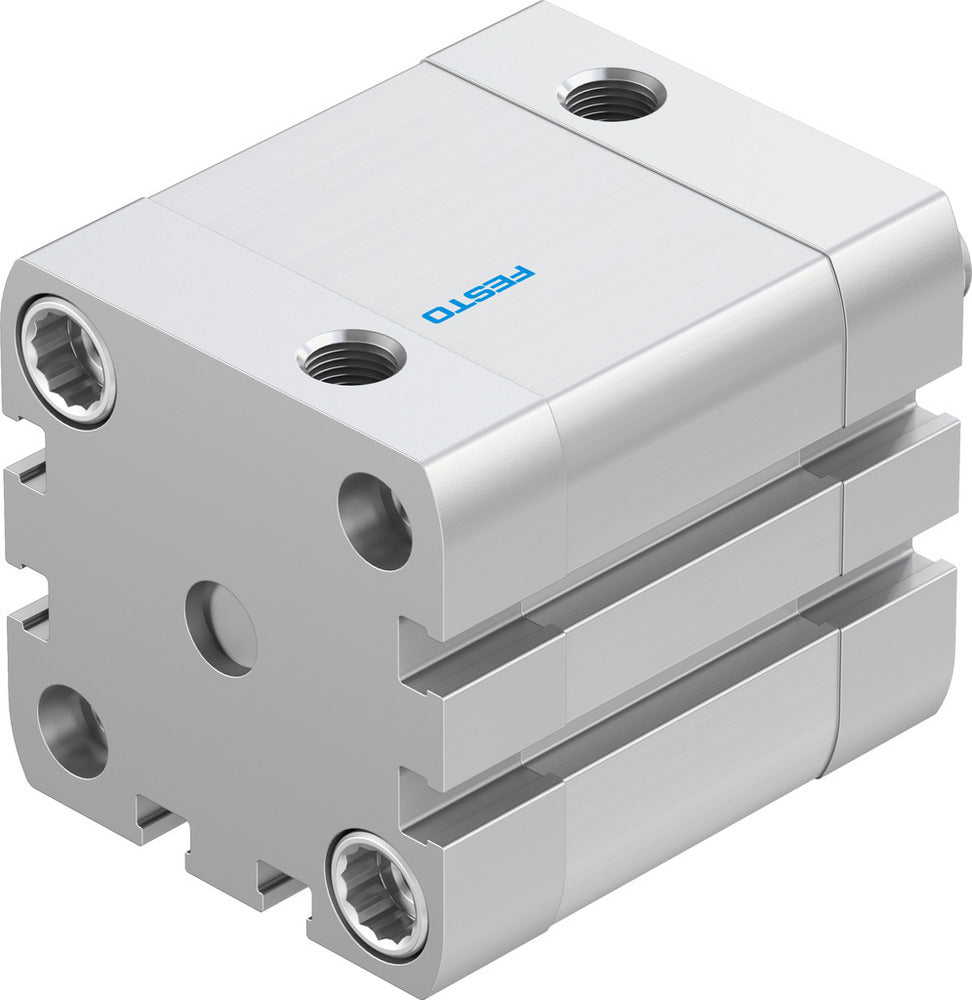 Festo Compact Cylinder 40mm Bore 20mm Stroke ISO 21287 Double Acting - 572675