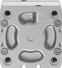 Festo Compact Cylinder 80mm Bore 15mm Stroke ISO 21287 Double Acting - 536364