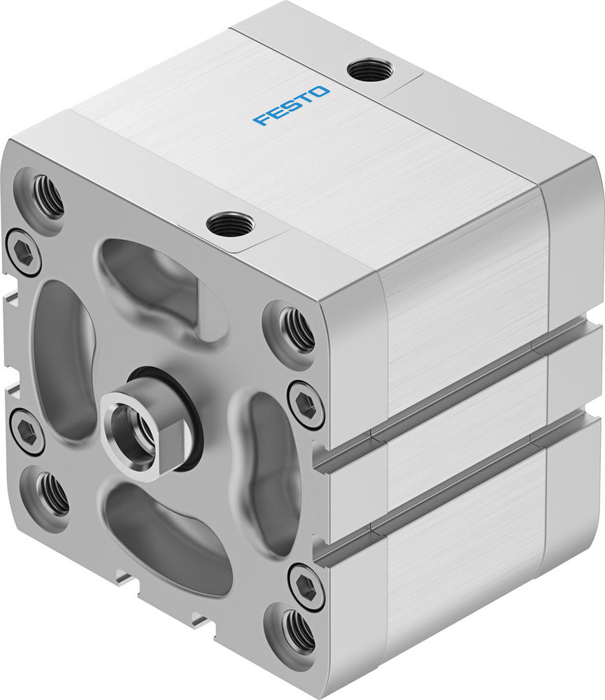 Festo Compact Cylinder 80mm Bore 25mm Stroke ISO 21287 Double Acting - 572721