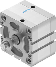 Festo Compact Cylinder 80mm Bore 15mm Stroke ISO 21287 Double Acting - 536354