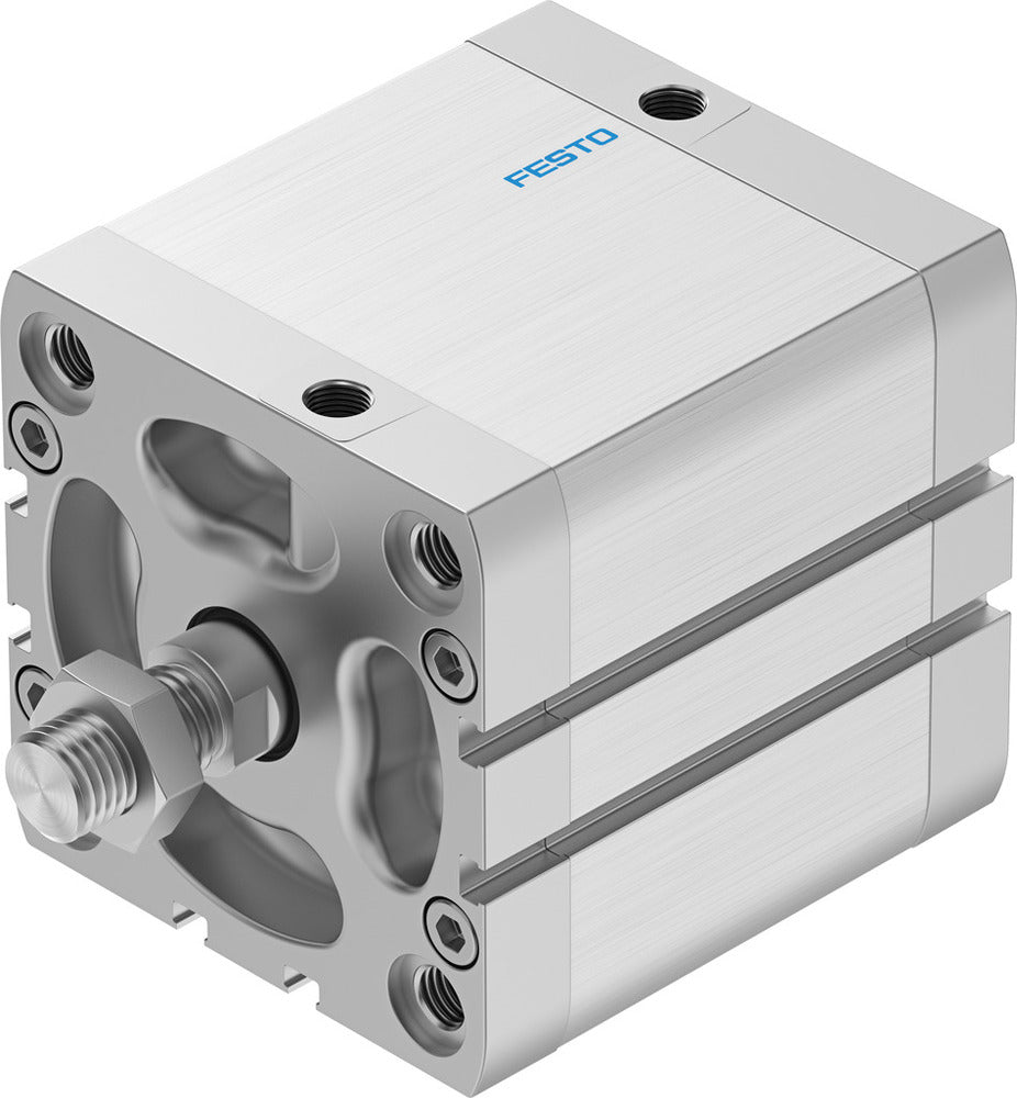 Festo Compact Cylinder 80mm Bore 50mm Stroke ISO 21287 Double Acting - 536359