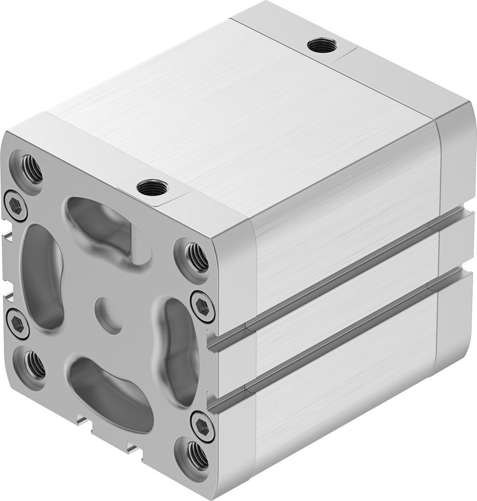 Festo Compact Cylinder 80mm Bore 60mm Stroke ISO 21287 Double Acting - 572734