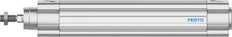 Festo Cylinder 32mm Bore 150mm Stroke ISO 15552 Double Acting - 3656521