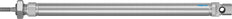 Festo Cylinder 16mm Bore 200mm Stroke ISO 6432 Double Acting - 19206