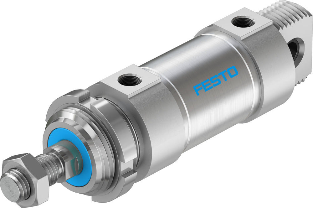Festo Round Cylinder 50mm Bore 25mm Stroke Double Acting - 196000